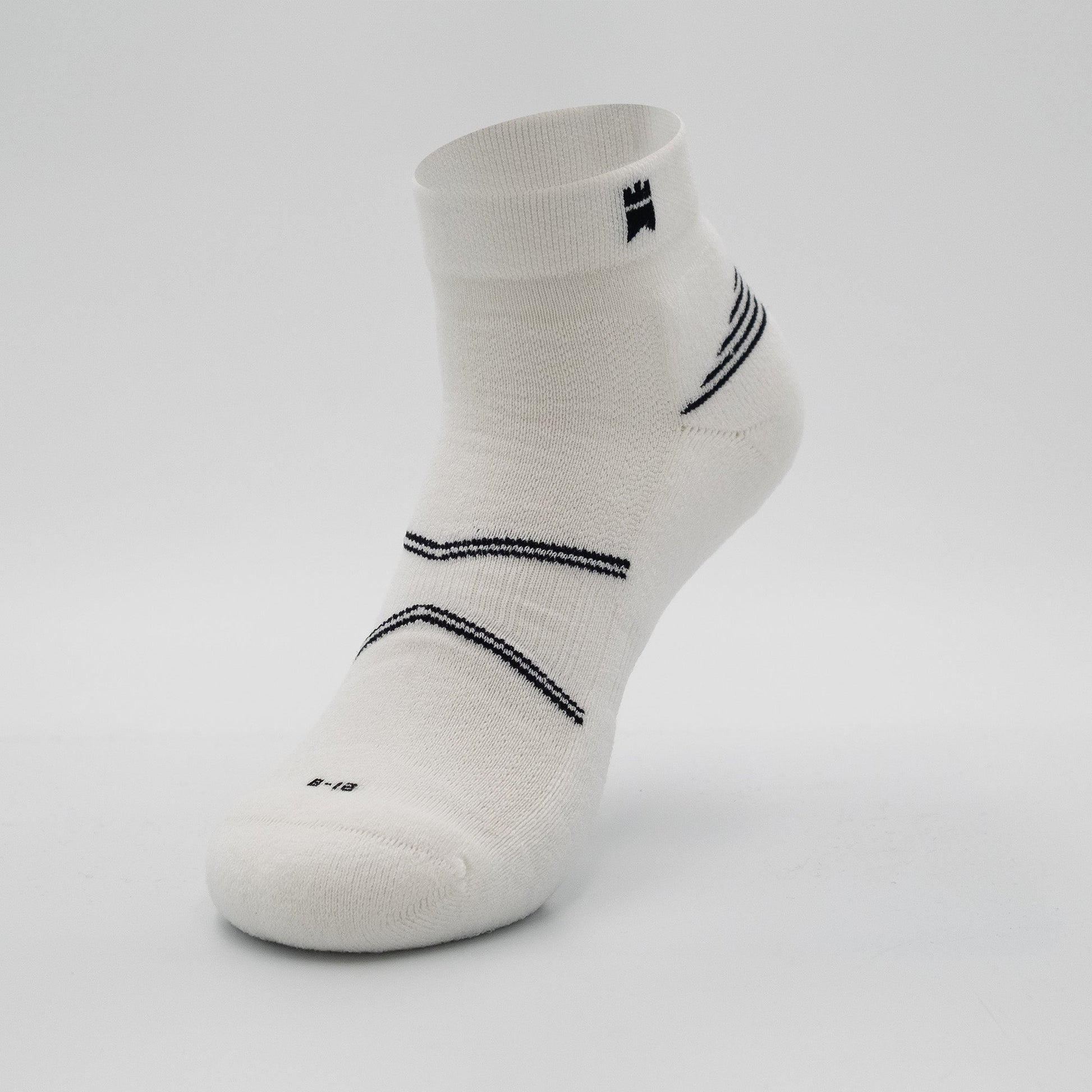 Active X White Ankle Socks (5 Colours) - X - W - B - 112 - Gilnokie
