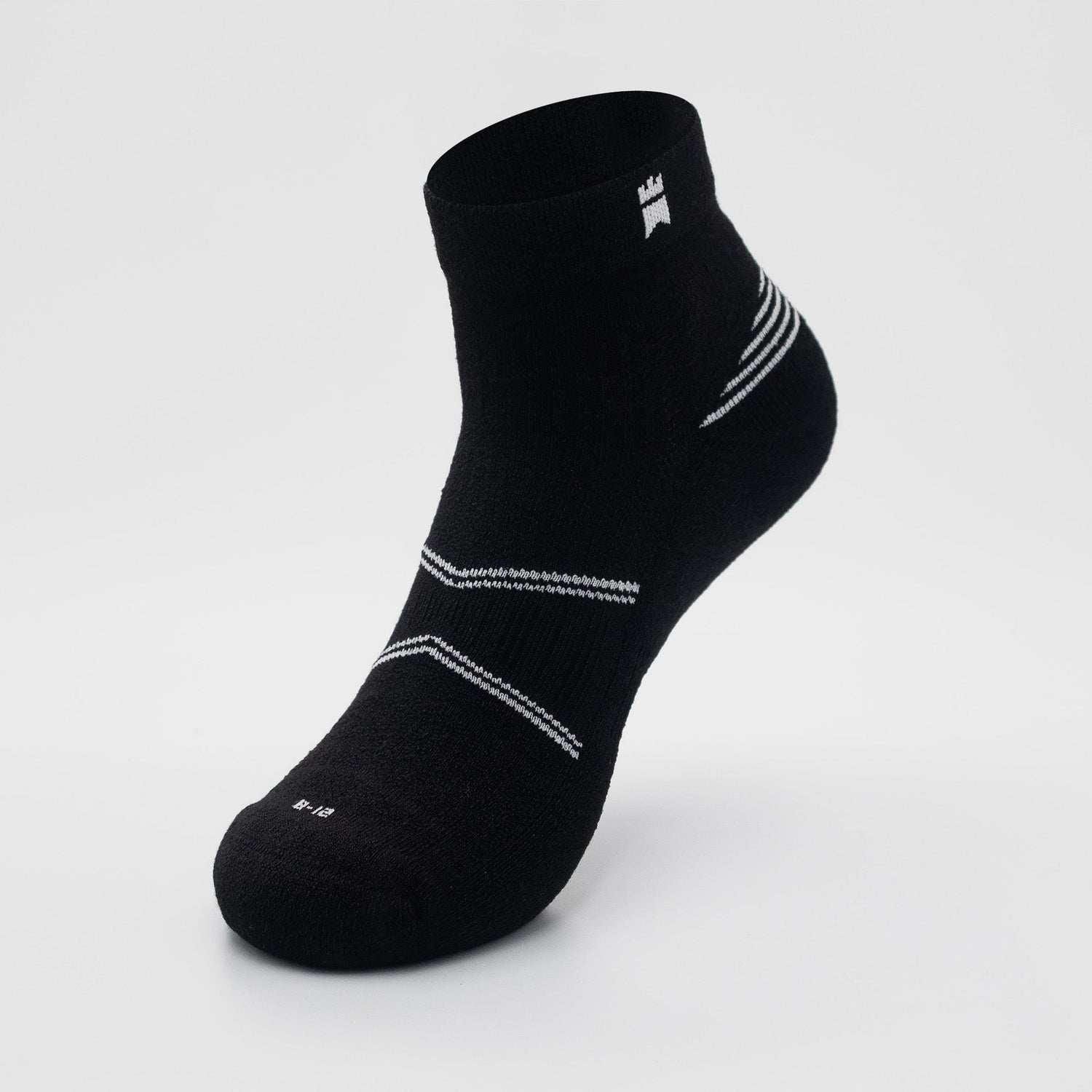 Active X Black Ankle Socks (5 Colours) - X - B - W - 122 - Gilnokie
