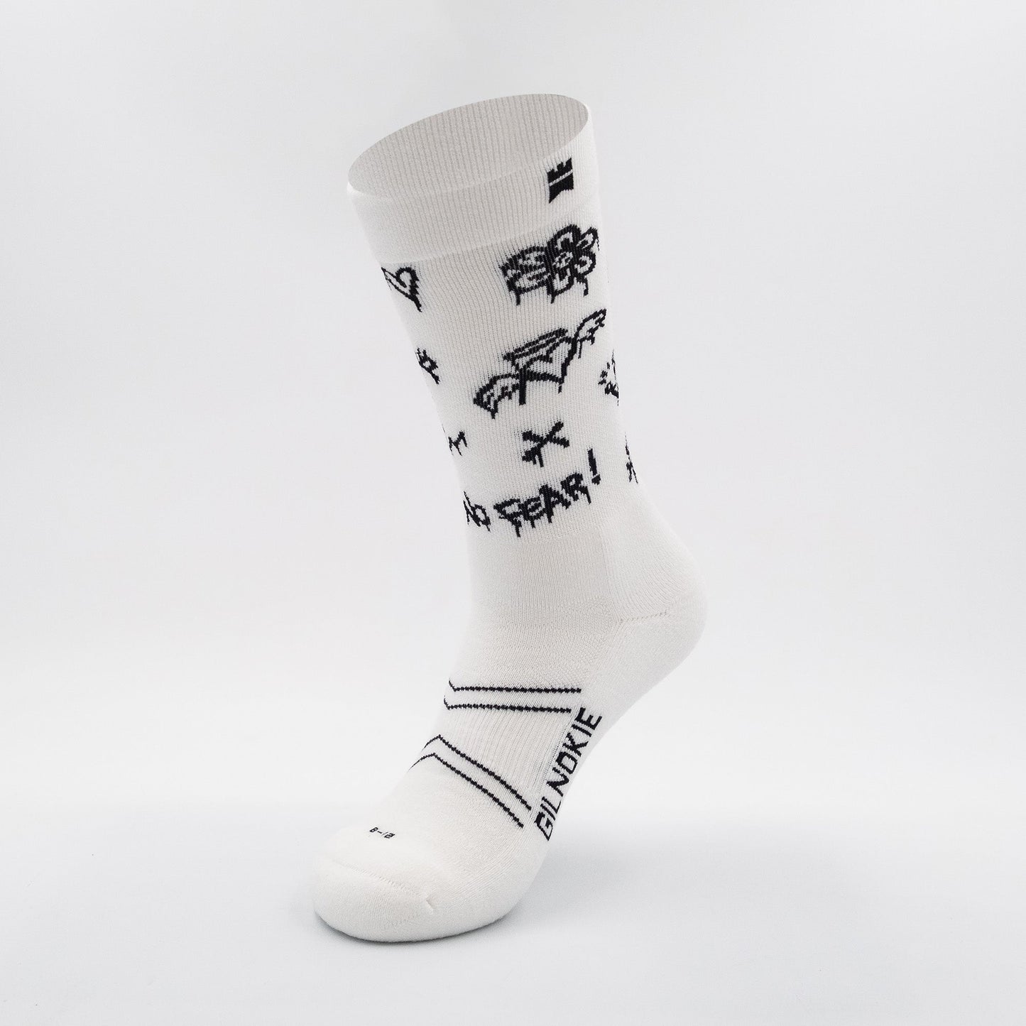 Graffiti - Crew Height Socks - 0323002012 - Gilnokie