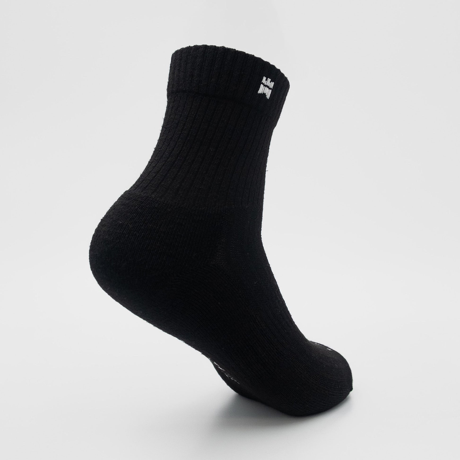 Ribbed Trainers - Half - Crew Height Socks (4 Colours) - T - LPW - W - 2152 - Gilnokie