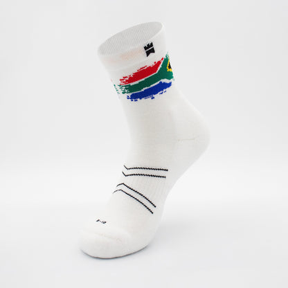 SA Flag - Half - Crew Height Socks - Gilnokie