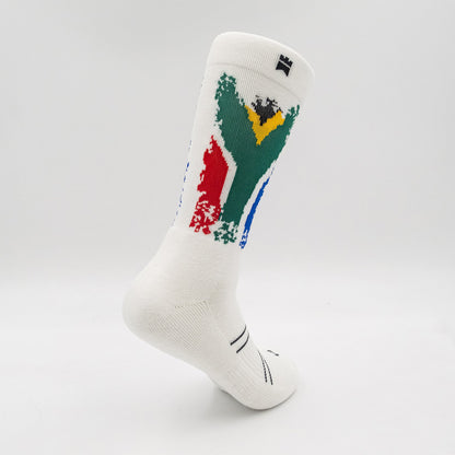 South African Flag - Crew Height Socks (3 Colours) - 0353006021 - Gilnokie