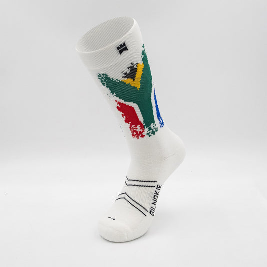 South African Flag - Crew Height Socks (3 Colours) - 0353002011 - Gilnokie